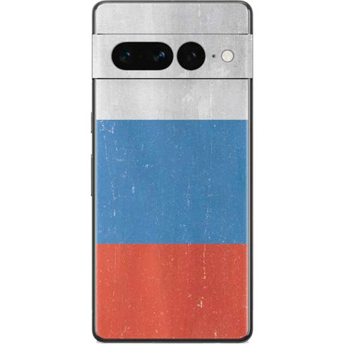 Russian Flag Distressed Google Pixel 7 Pro Skin